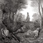 Jesus in Gethsemane by Gustav Dore